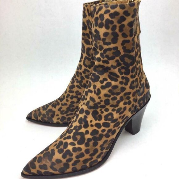 AQUAZZURA Saint Honore Jaguar Suede Bootie… - Picture 6 of 13
